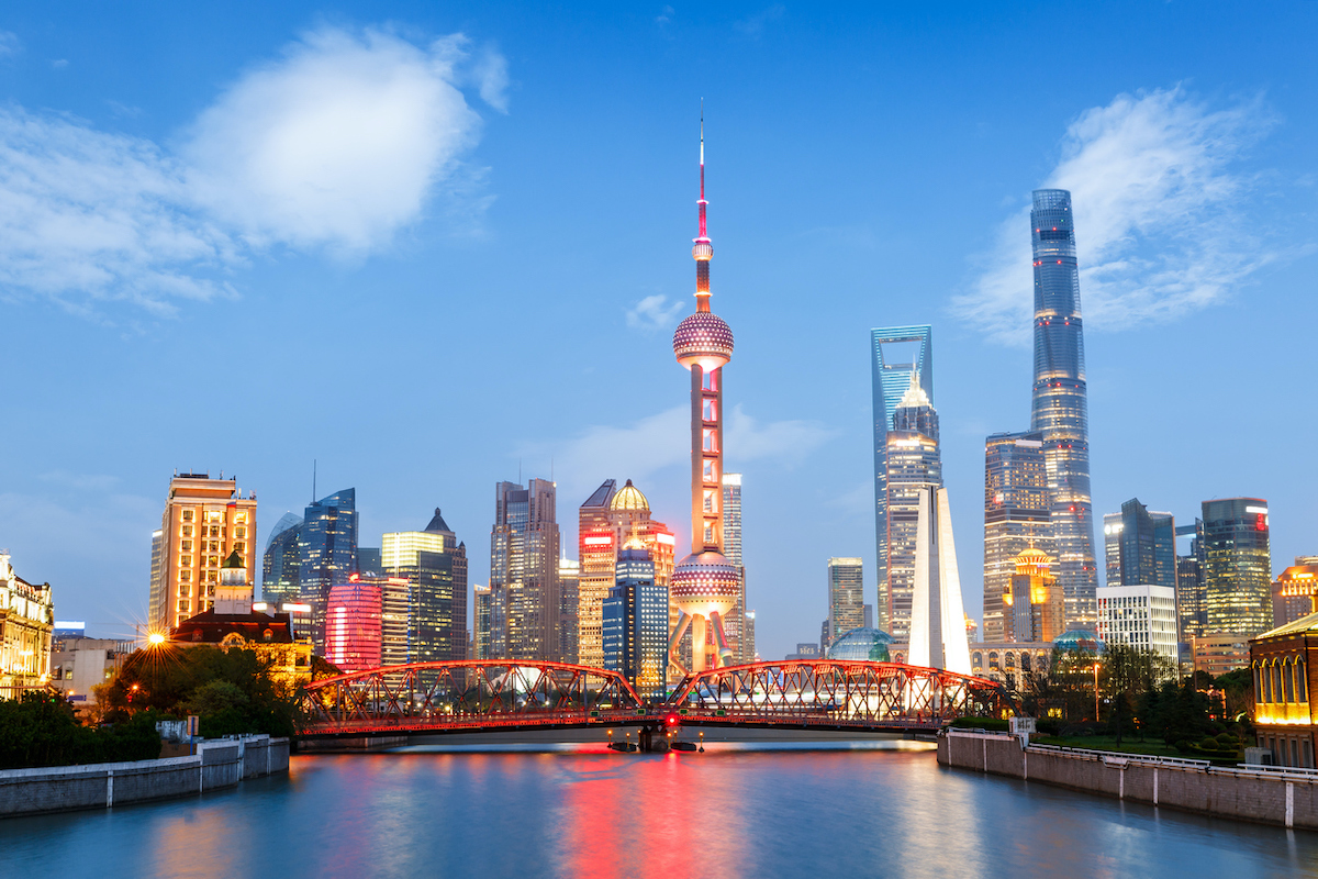 Shanghai, China. Photo: iStock.com/zhaojiankang