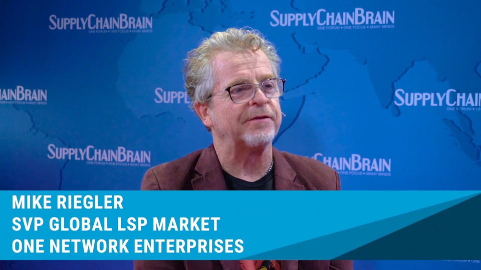 One Network Enterprises Its A Great Time To Be A Logistics Service Provider Mike Riegler