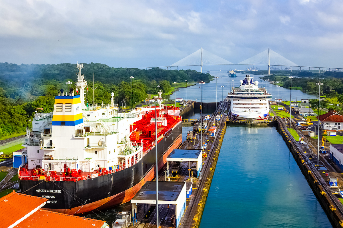 Panama Canal, Panama. Photo: iStock / Marina113