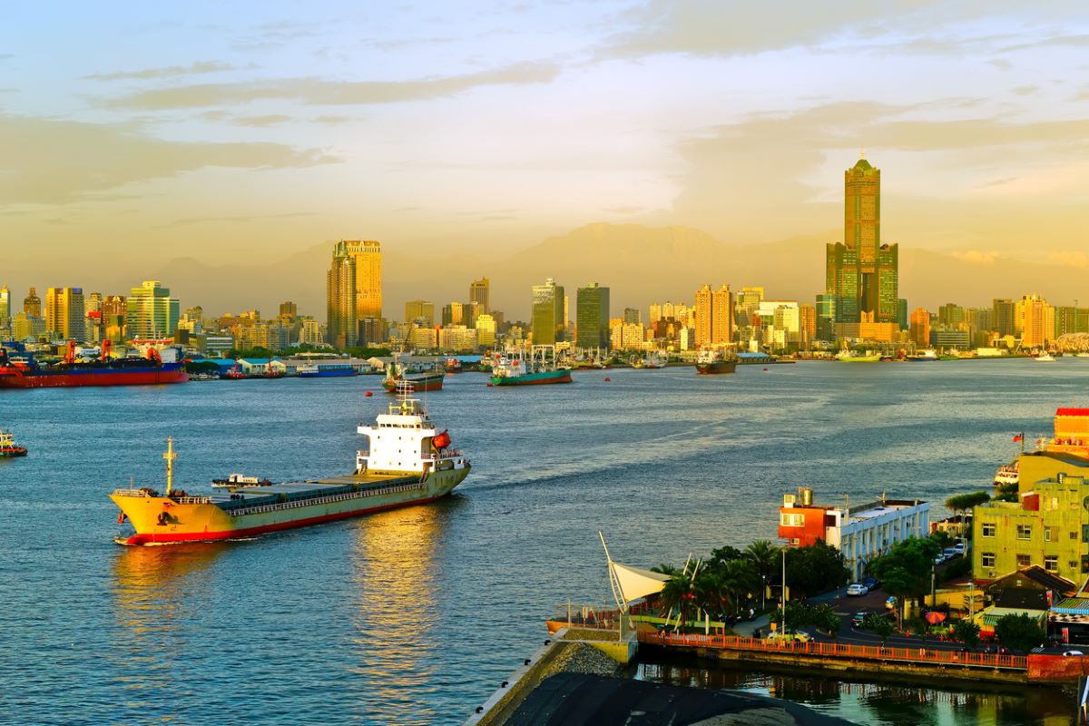 Kaohsiung Harbor, Taiwan. Photo: iStock.com/JavenLin