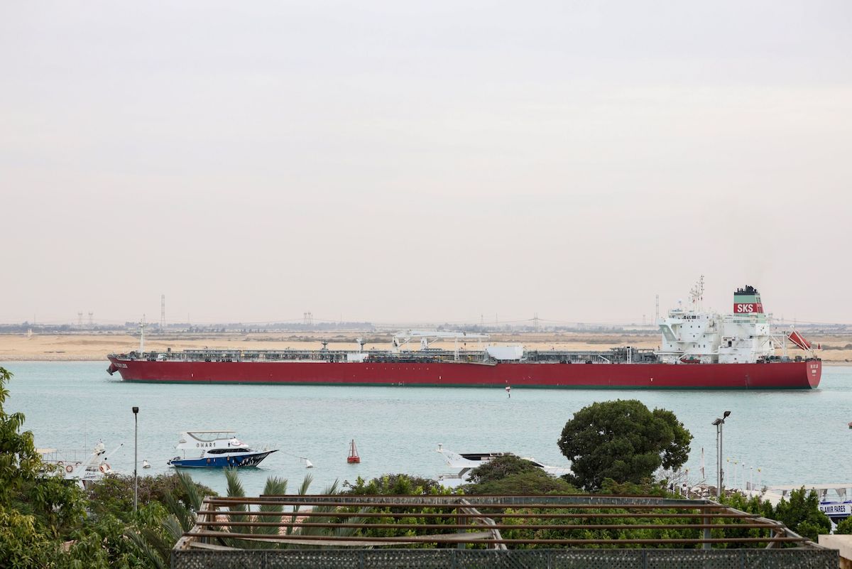 Suez Canal, Egypt. Photo: Bloomberg