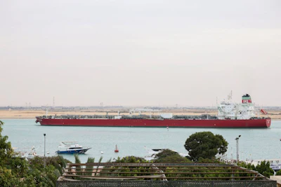 Suez Canal, Egypt. Photo: Bloomberg