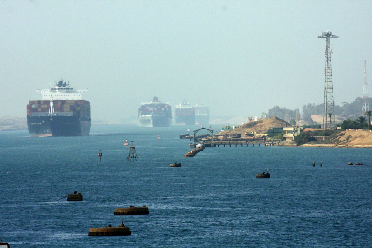 Suez Canal. Photo: iStock.com/Peter Schaefer
