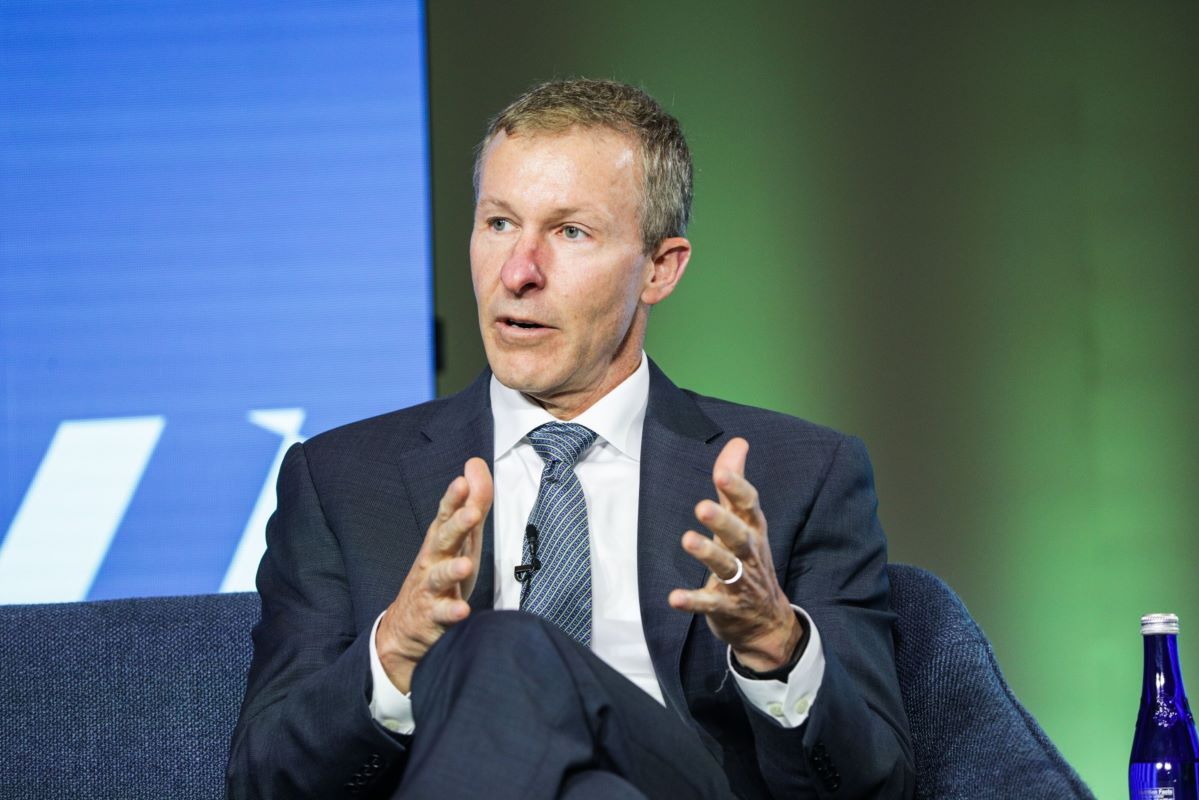 Scott Kirby. Photographer: Valerie Plesch/Bloomberg