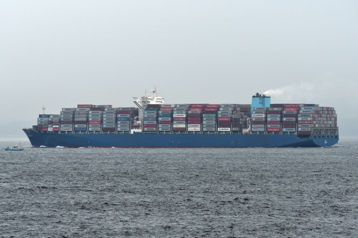 The Dali container ship. Photo: iStock.com/viper-zero