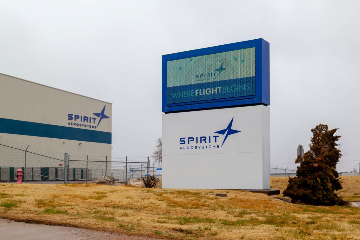 Spirit AeroSystems facility in Wichita, Kansas. Photo: iStock.com/JHVEPhoto