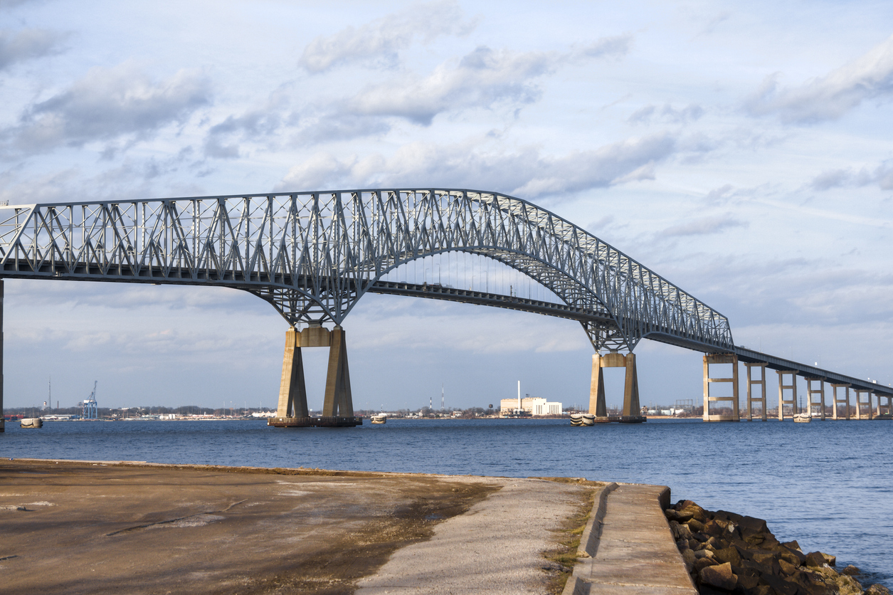 Baltimore Francis Scot Key Bridge I Stock 470678021
