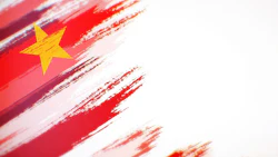 China Flag Leaving China Fading I Stock Selamiozalp 1488687623
