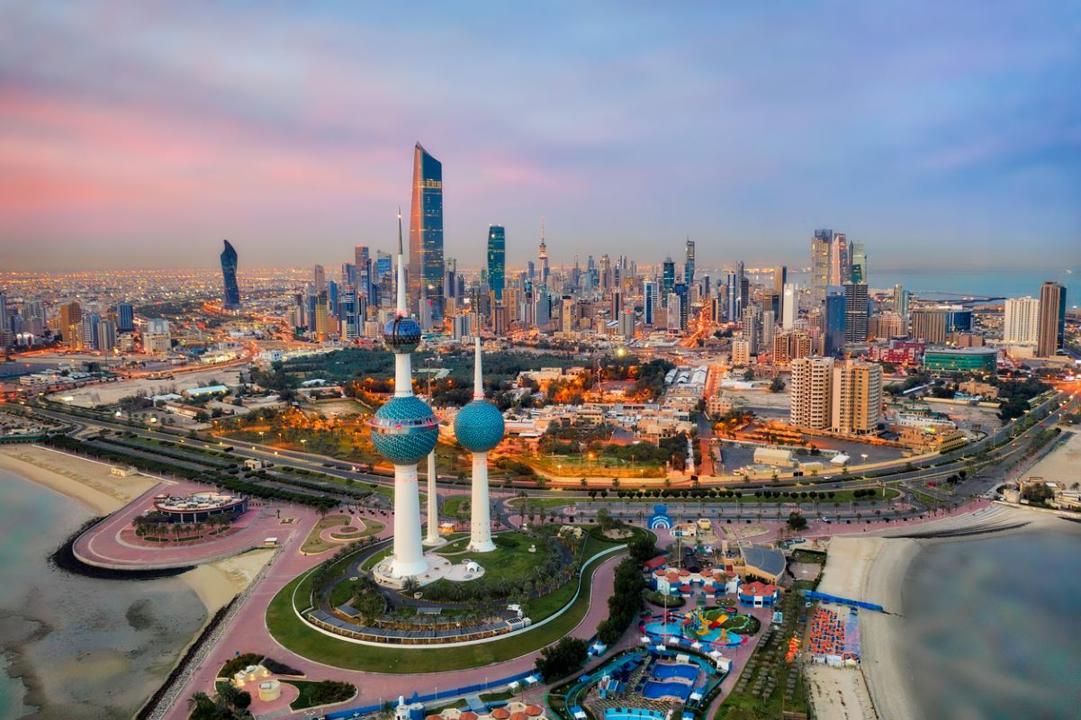 Kuwait Tower City. Photo: iStock.com/Lukas Bischoff