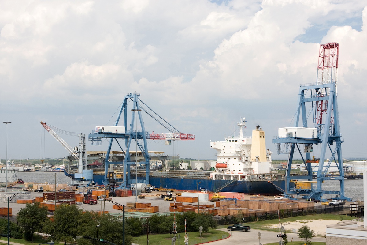 Port Of Mobile, Alabama. Photo: iStock.com/sframephoto