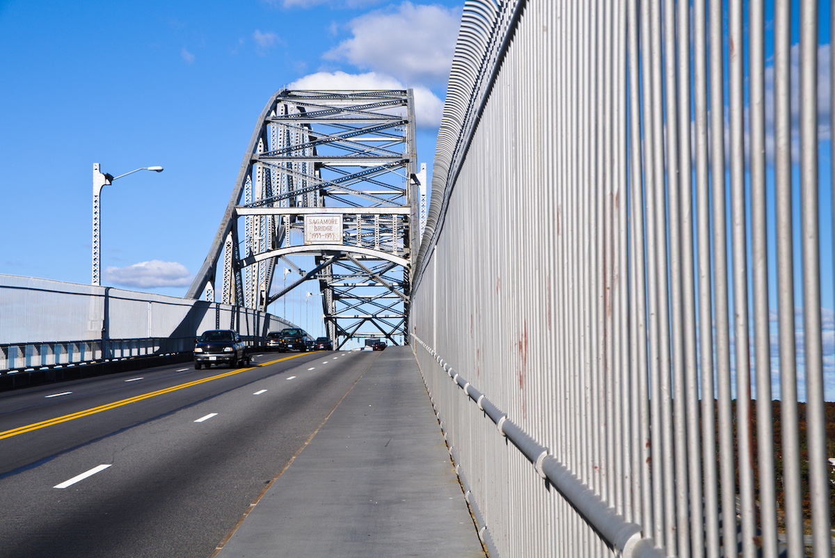 The Sagamore Bridge in Cape Cod, Massachusetts. Photo: istockphoto.com/portfolio/KenWiedemann