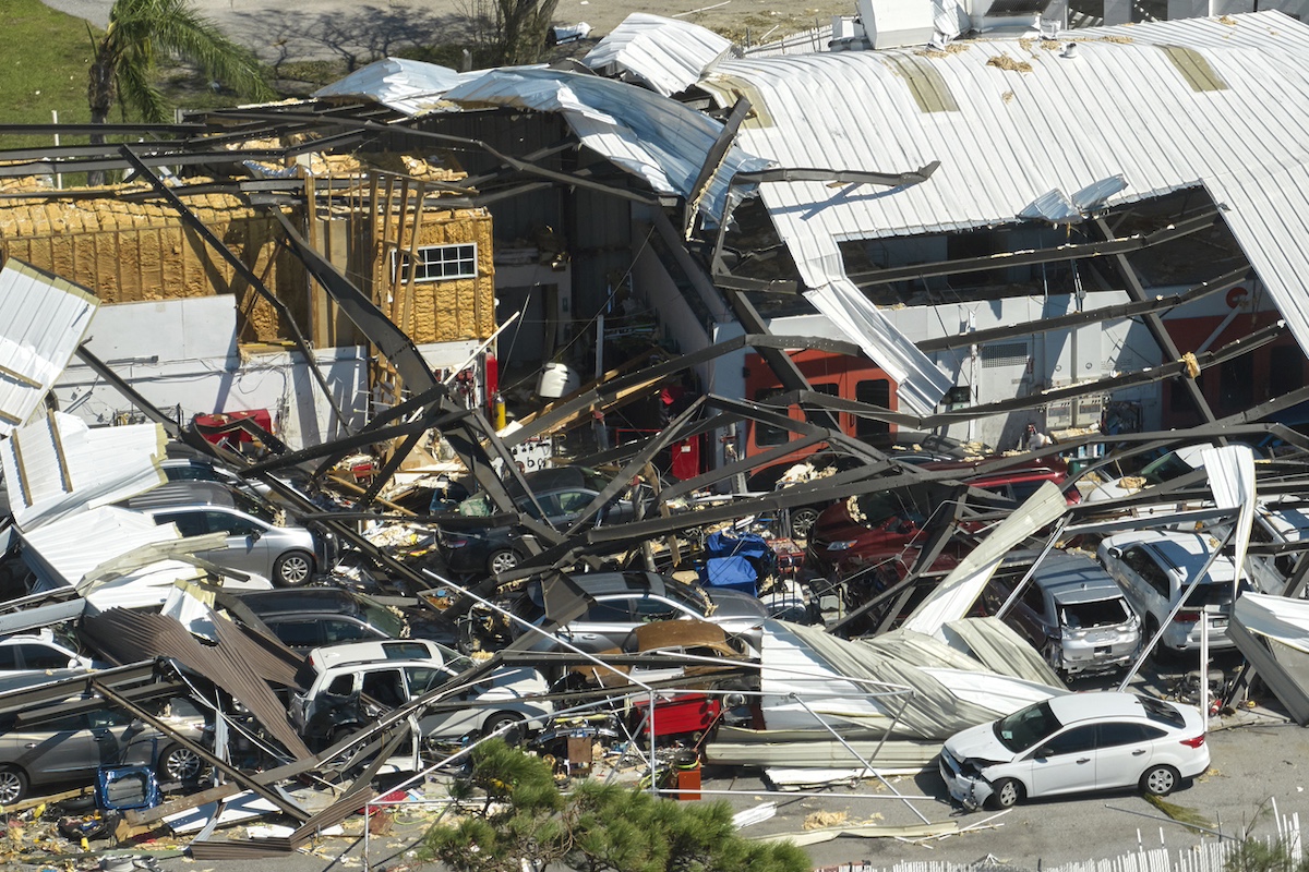 Damage from Hurricane Ian. Photo: iStock, Bilanol