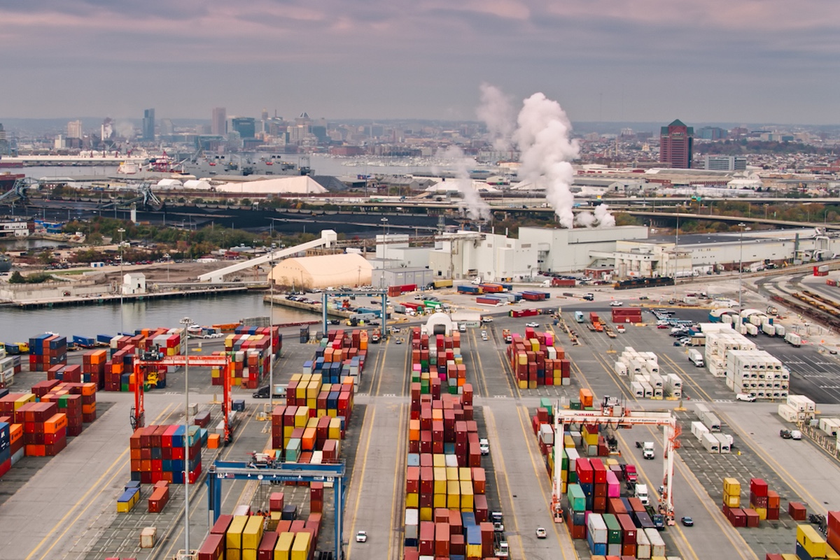 The Port of Baltimore. Photo: iStock / halbergman
