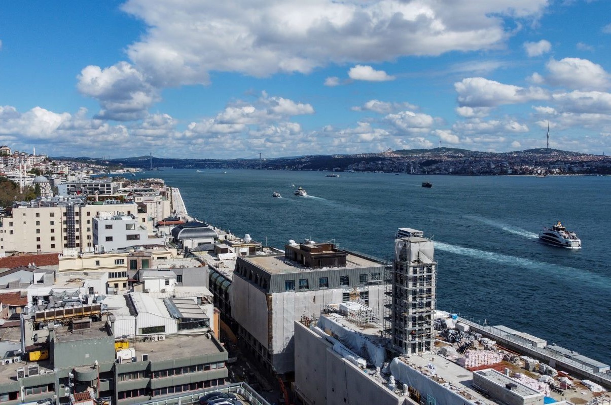 Passenger ferries sail on the Bosphorus strait in Istanbul, Turkey. Photographer: Moe Zoyari/Bloomberg