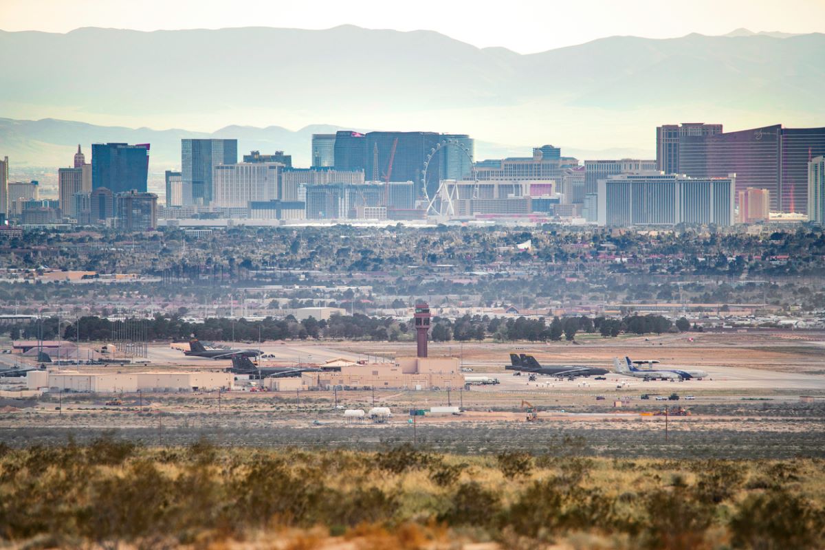 Nellis Air Force Base. Photo: iStock/4kodiak