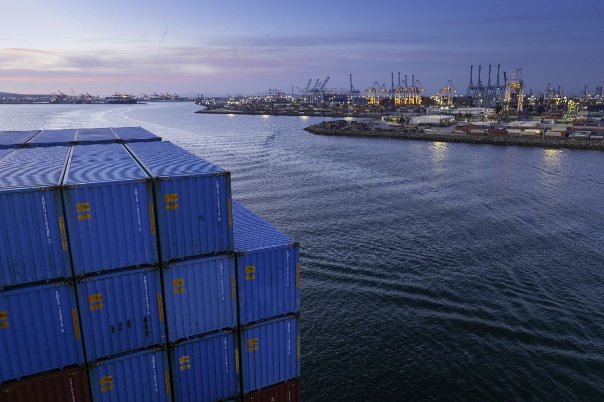 Port of Long Beach. Photographer: Tim Rue/Bloomberg