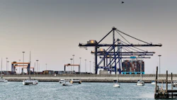 The Port of Walvis Bay in Namibia. Photographer: Waldo Swiegers/Bloomberg