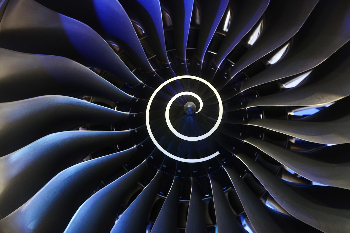 A Rolls Royce Holdings Trent Engine. Photographer: Simon Dawson/Bloomberg