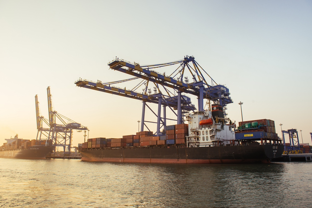 India's Cochin Port in Kerala. Photo: iStock / Gilitukha