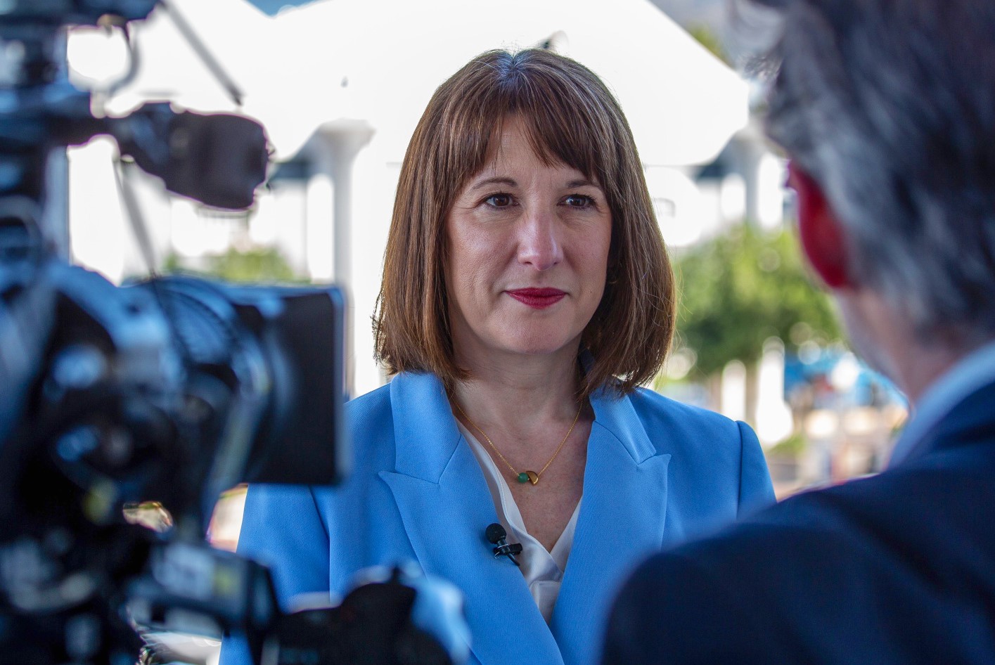 U.K. Chancellor of the Exchequer, Rachel Reeves. Photographer: Dwayne Senior/Bloomberg
