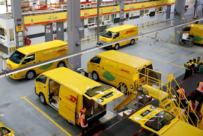 Inside a DHL Express Service Center facility in Shah Alam, Malaysia. Photographer: Samsul Said/Bloomberg