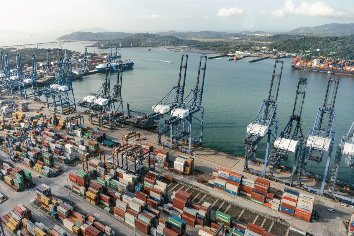 The Port of Balboa at the Pacific entrance of the Panama Canal. Photographer: Walter Hurtado/Bloomberg