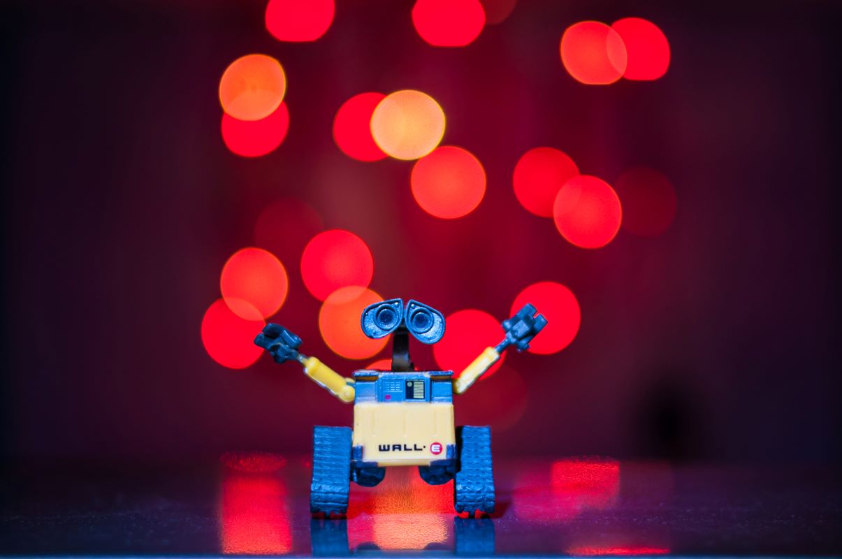 A toy version of WALL-E, the hero of Walt Disney Co.'s 2008 eponymous film. Image: iStock/Bychykhin_Olexandr