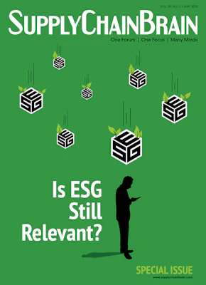 Supply Chain Brain Magazine SupplyChainBrain 2025 ESG Guide: Is ESG Still Relevant?