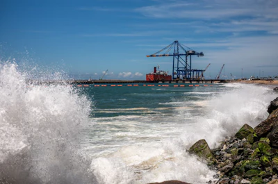 Vizhinjam is expected to facilitate the movement of transshipment traffic into India as well as on the major routes between the U.S., Europe, Africa and East Asia. Photographer: Prashanth Vishwanathan/Bloomberg