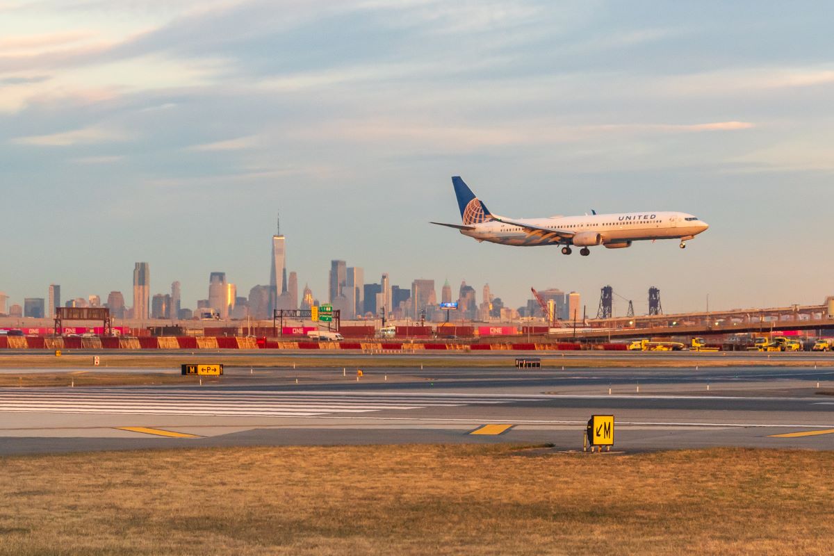 Newark Liberty Airport in New Jersey. Photo: iStock/johnemac72
