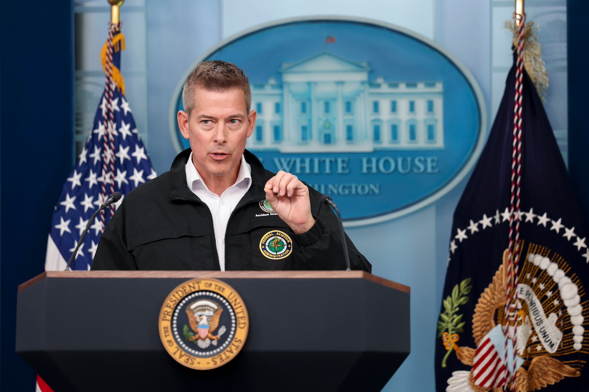 U.S. Transportation Secretary Sean Duffy. Photo: Tierney L. Cross / Bloomberg