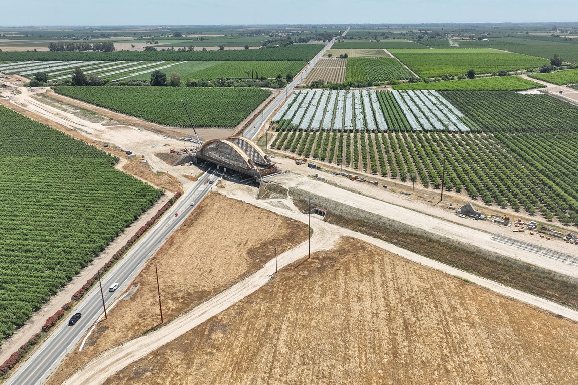 A bridge intended to carry high-speed rail in Selma, Calif.Photo: iStock/JasonDoiy