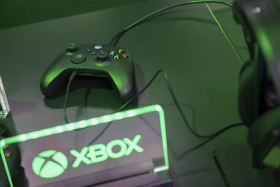 An Xbox games controller. Photographer: Alex Kraus/Bloomberg