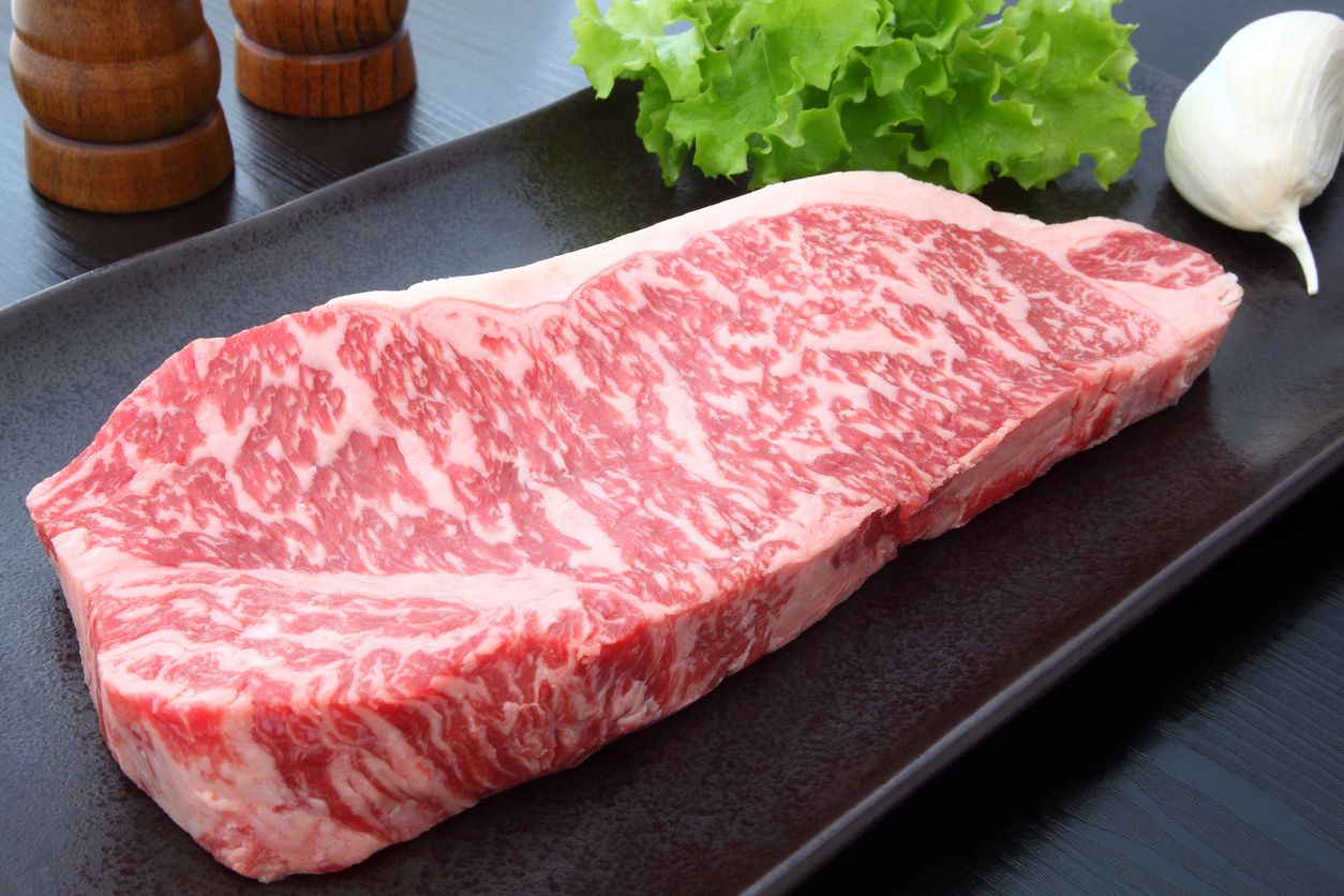 Kobe beef comes exclusively from Japan. Photo: iStock/hungryworks