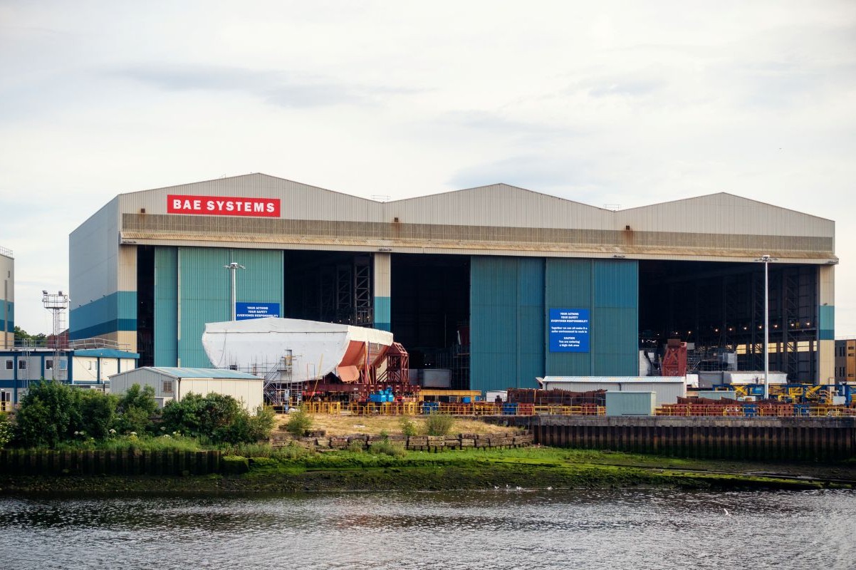 BAE Systems in Glasgow, U.K. Photo: iStock/georgeclerk