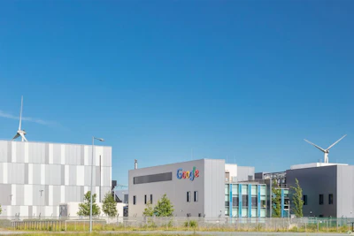 Google data center in Eemshaven, The Netherlands. Photo: iStock/DutchScenery
