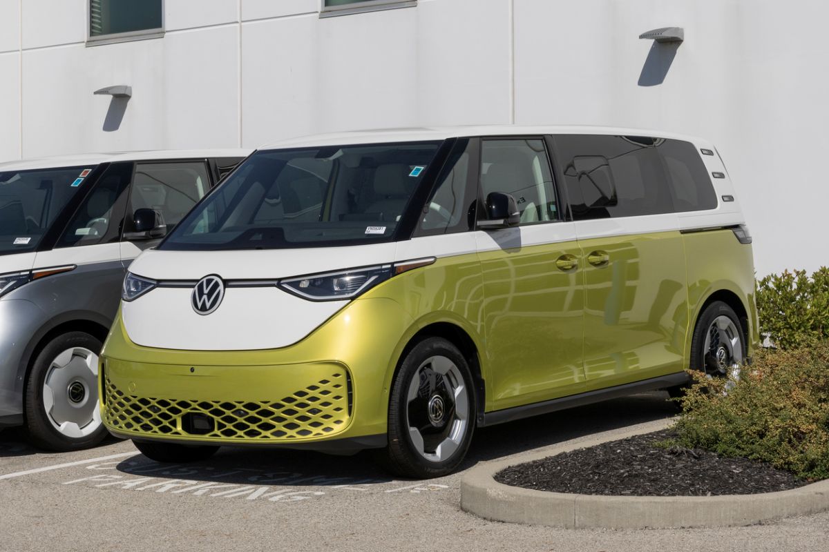 VW'S ID.Buzz EV bus. Photo: iStock/jetcityimage