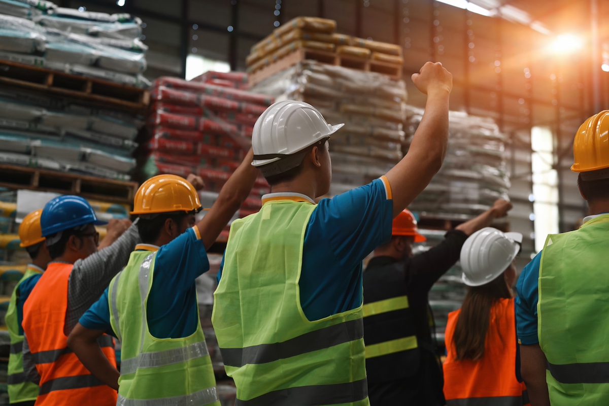 Union Labor Organizing I Stock 2190552795
