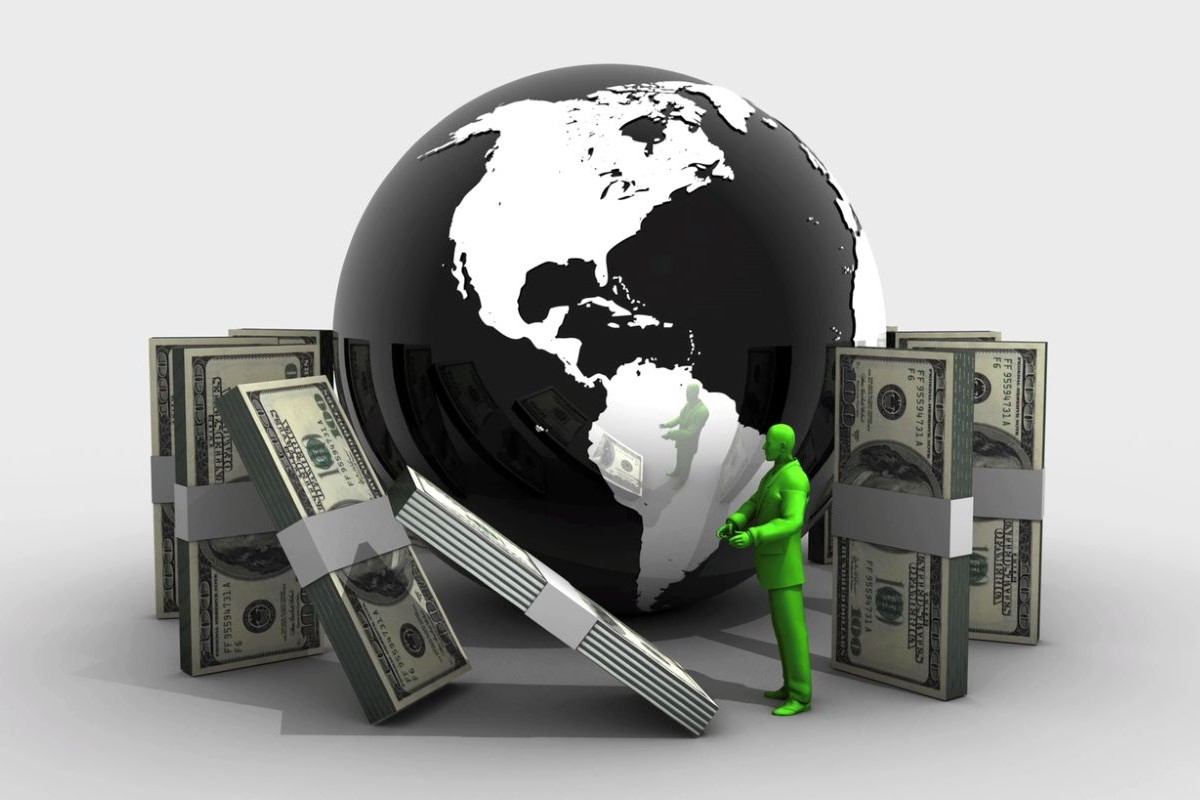 Domino Effect Financial Money Knock On Consequences I Stock Devrimb 1500012566