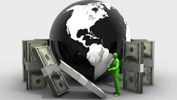 Domino Effect Financial Money Knock On Consequences I Stock Devrimb 1500012566