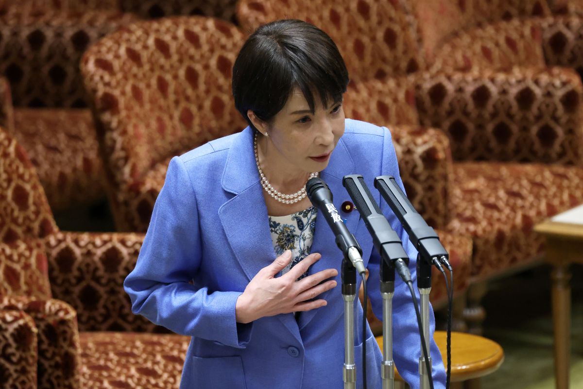 Sanae Takaichi Photographer: Kiyoshi Ota/Bloomberg