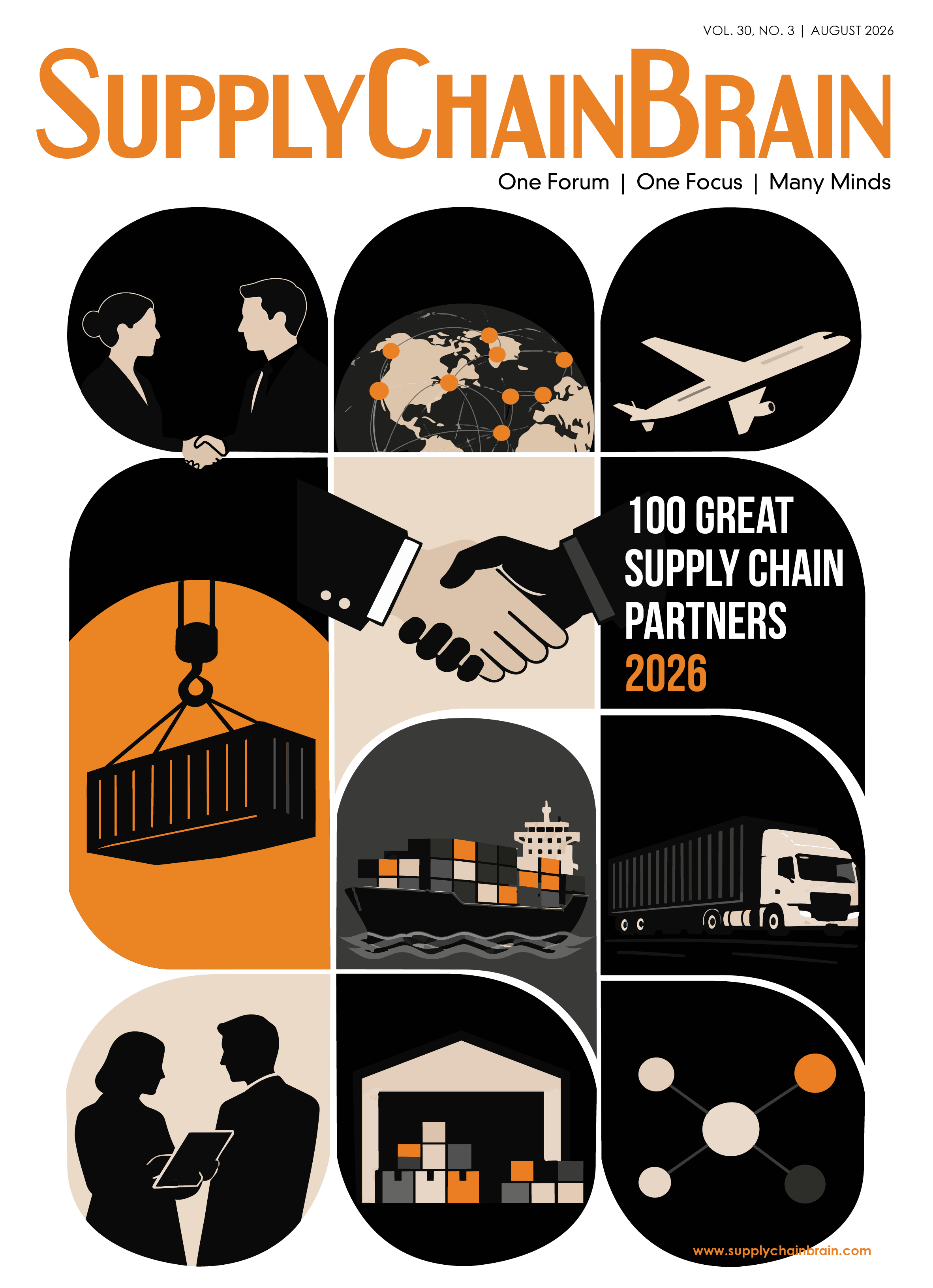 Supply Chain Brain Magazine 100 Great Supply Chain Partners 2026: The Secret to Supply Chain Success
