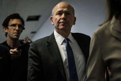 Boeing CEO Dave Calhoun on Capitol Hill in Washington, DC on Jan. 24, 2024. BLOOMBERG.jpg