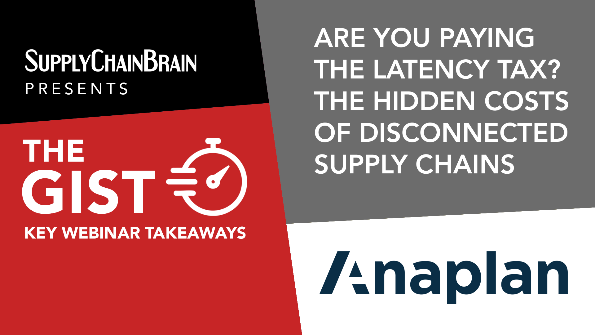 Gist Webinar Anaplan
