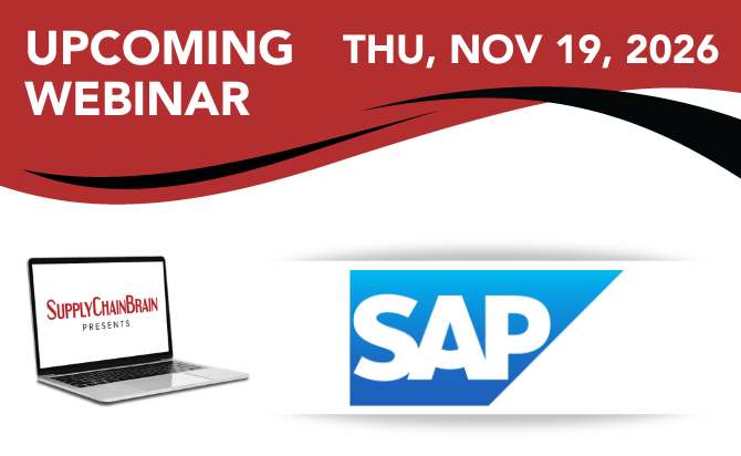 Sap Ep4 Of 4 Supply Chain Brain Webinar Thu Nov 19 2026 11a Et Upcoming Webinar
