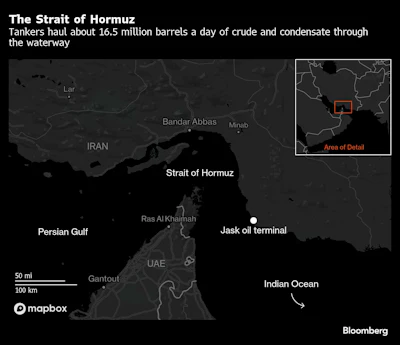 Strait Of Hormuz Bloomberg