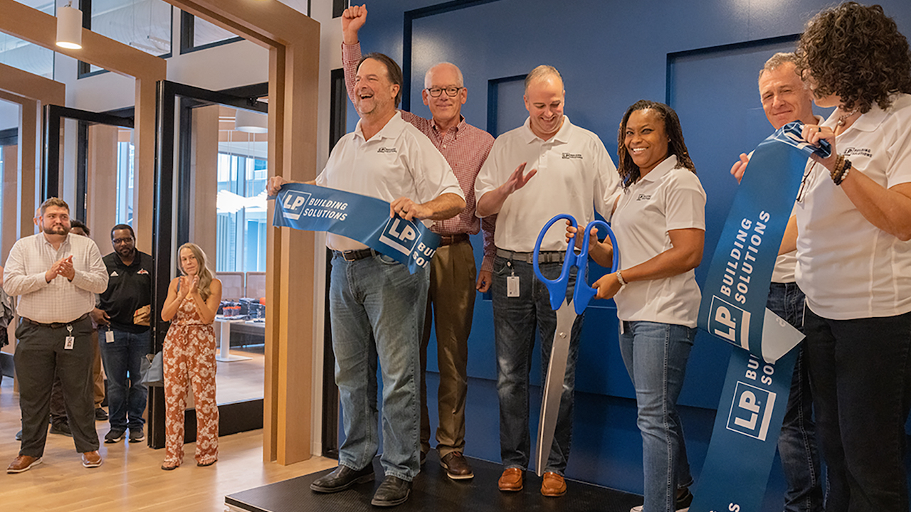 LP Building Solutions celebrates ribbon cutting for new global ...