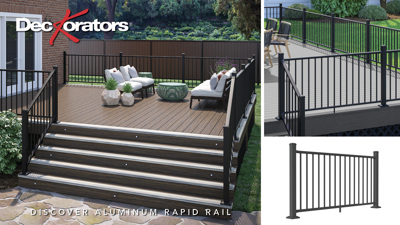 Deckorators Aluminum Rapid Rail | LBM Journal
