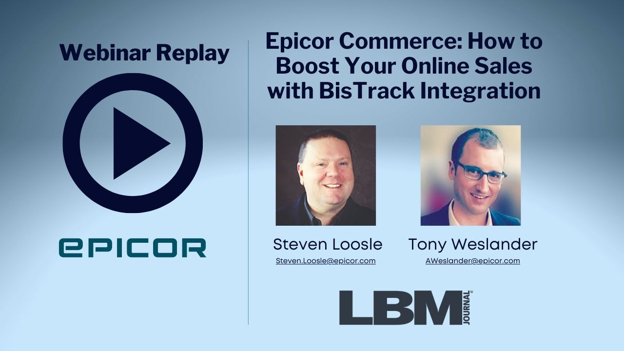 Epicor Commerce: How to Boost Your Online Sales with BisTrack ...