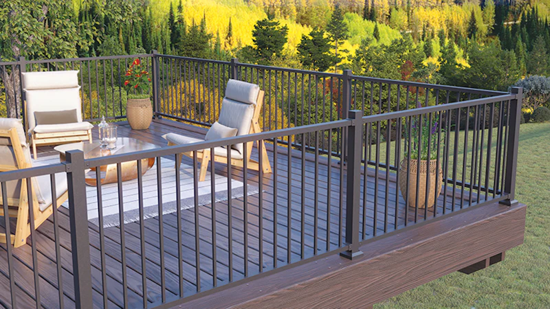 Key Hole Railing Key-Link Discovery Series Railing | LBM Journal